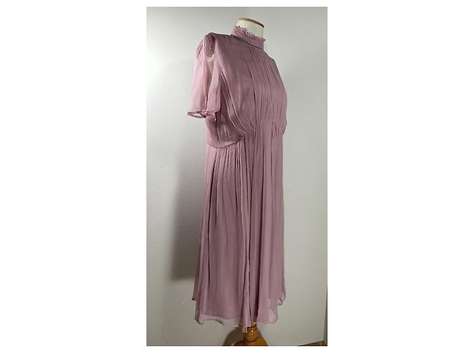 Vestido de viscosa morado Day Birger & Mikkelsen Púrpura - vista 3