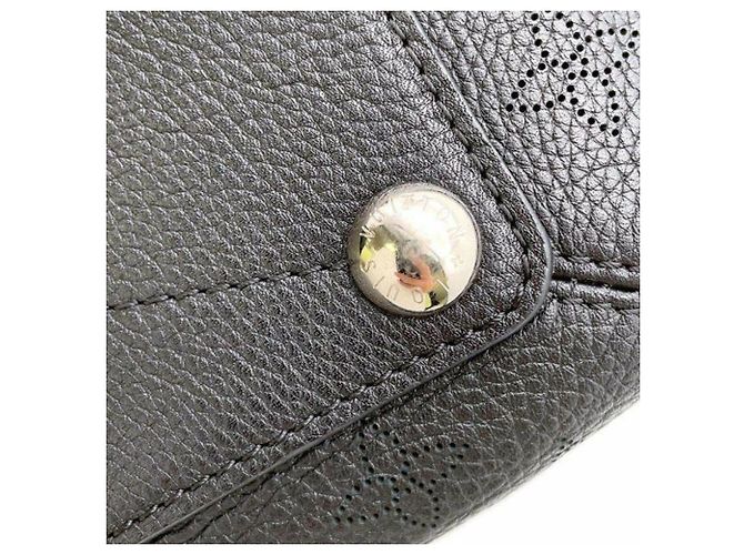Louis Vuitton Black Monogram Mahina Babylone Catena BB Nero - vista 10