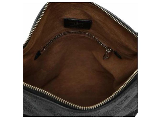 Louis Vuitton Black Monogram Mahina Babylone Catena BB Nero - vista 5