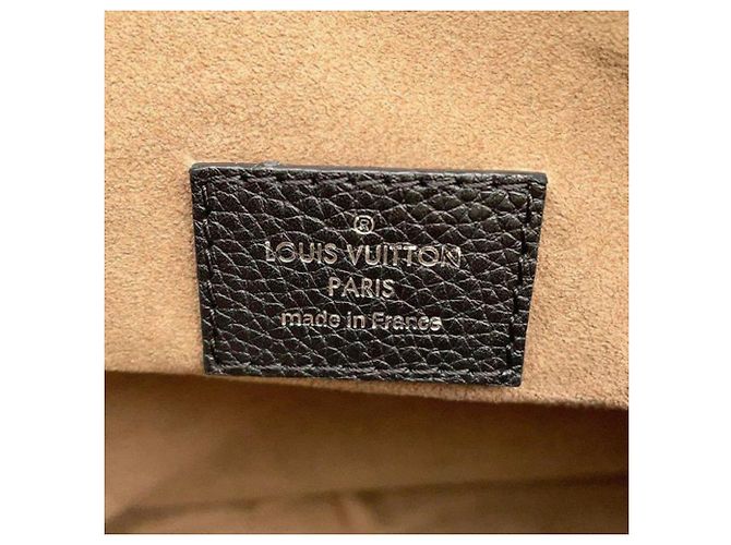 Louis Vuitton Black Monogram Mahina Babylone Catena BB Nero - vista 6