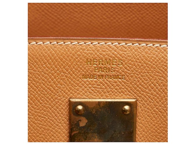 Hermès Ermete Marrone 1995 Courchevel HAC Birkin 40 - vista 6