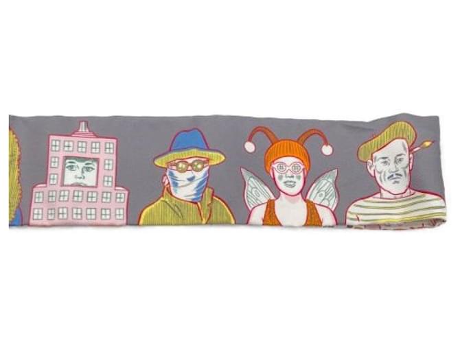 ***Sciarpa HERMES Twilly/Codice di abbigliamento di Hermès - vista 3