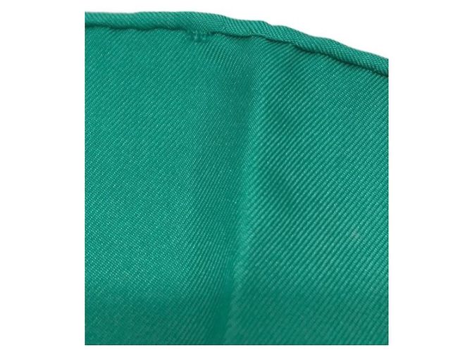 Hermès ***HERMES Care90 Sciarpa di seta COUVEE D'HERMES Pulcini di Hermes Verde - vista 6