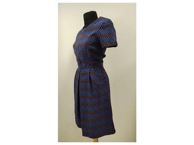Vestido Hobbs de algodón lana y acrílico Multicolor - vista 2