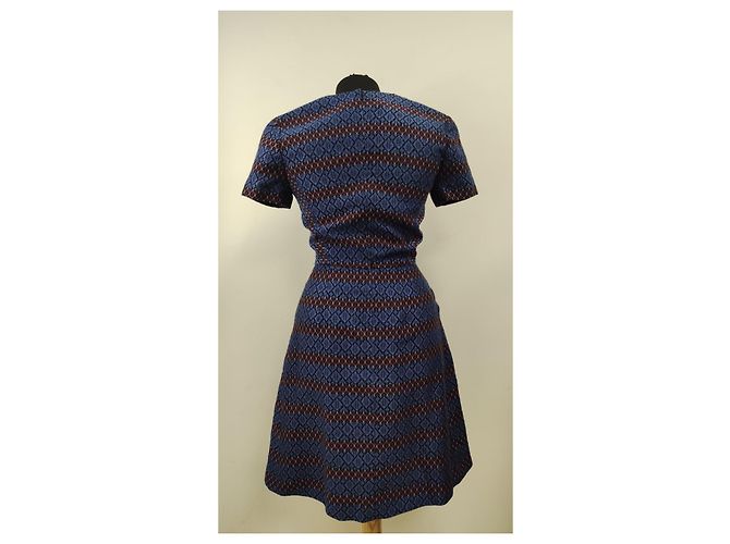 Vestido Hobbs de algodón lana y acrílico Multicolor - vista 4