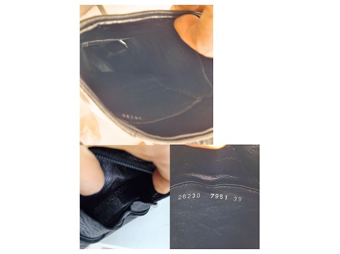 Botas Sergio Rossi de piel negra con punta afilada Negro - vista 6
