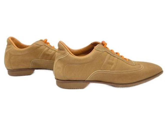 Hermès ***HERMES HERMES Ledersneaker Beige - Ansicht 3