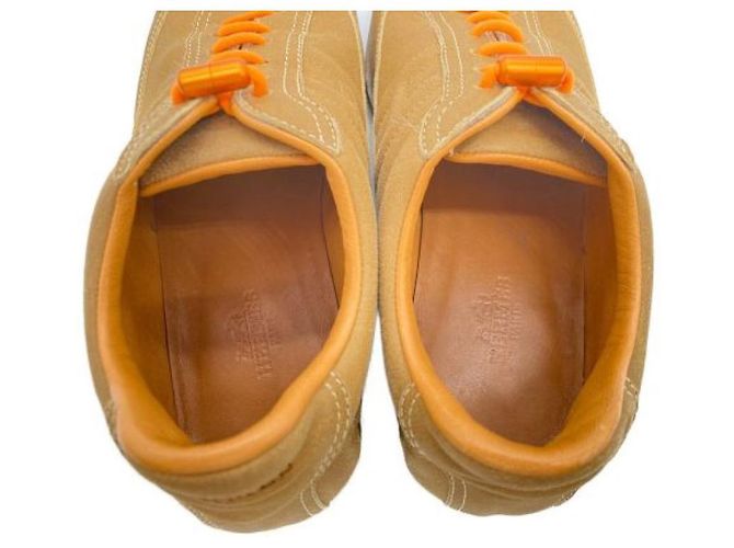 Hermès ***HERMES HERMES Ledersneaker Beige - Ansicht 6