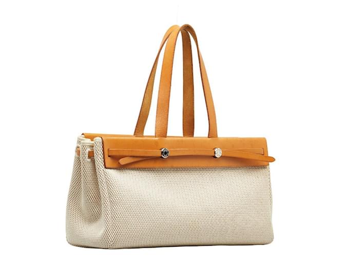 Hermès Hermes Herbag Camello - vista 4