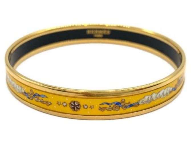 Pulsera Hermès BIC Amarillo Negro - vista 2