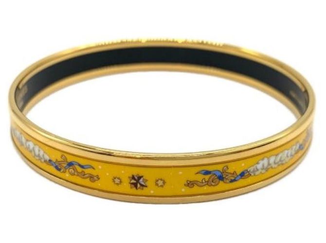 Pulsera Hermès BIC Amarillo Negro - vista 5