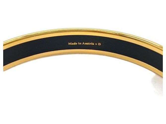 Pulsera Hermès BIC Amarillo Negro - vista 7