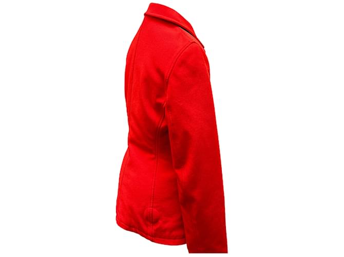 Prada Blazer Rojo de Algodón Talla M Roja - vista 3