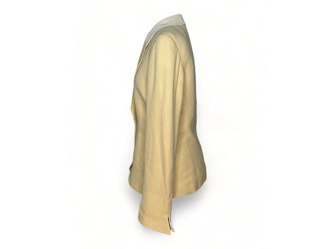 Fendi Craned Cool Wollblazer beige Größe M - Ansicht 3