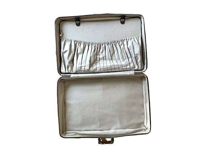 Valigia Christian Dior Oblique Monogram Canvas Marrone - vista 5
