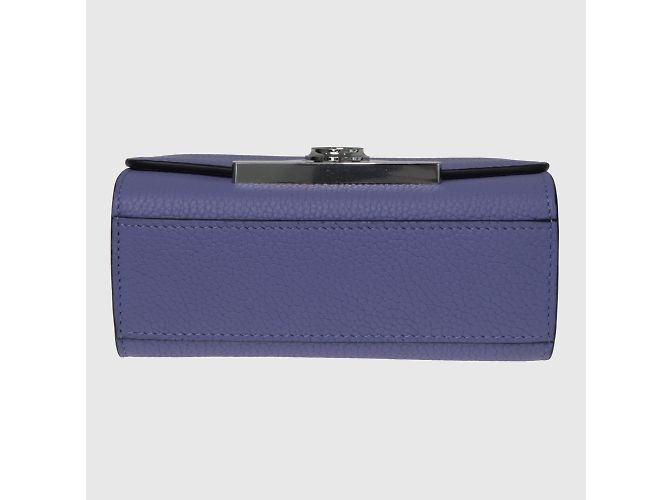 Moynat Bolsa com Alça Superior Nano Rejane Azul - vista 2