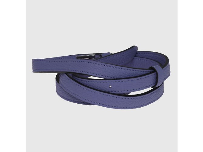 Moynat Bolsa com Alça Superior Nano Rejane Azul - vista 5