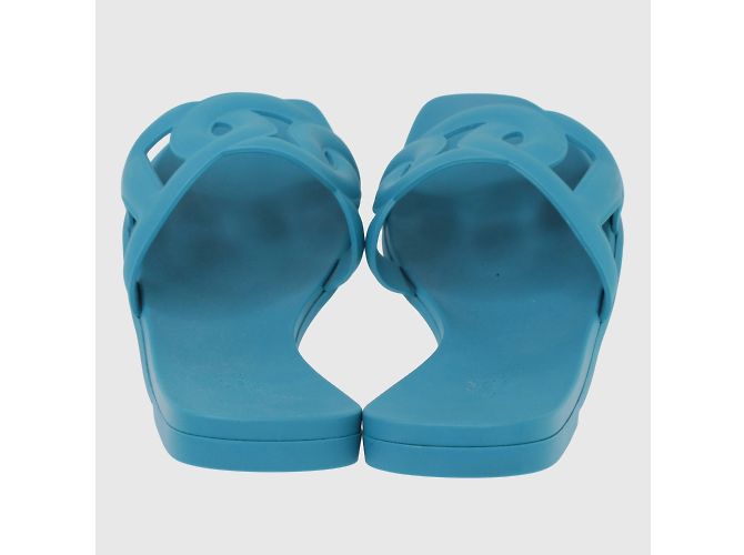 Hermès Blaue Aloha-Strandsandale - Ansicht 3