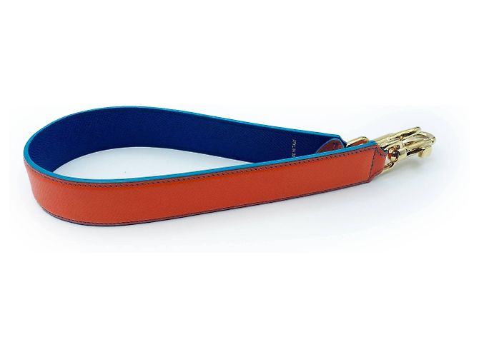 Dolce & Gabbana Dolce e Gabbana Cinturino arancione neon e blu - vista 2