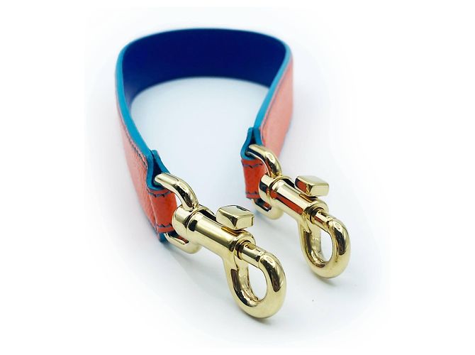 Dolce & Gabbana Dolce e Gabbana Cinturino arancione neon e blu - vista 3