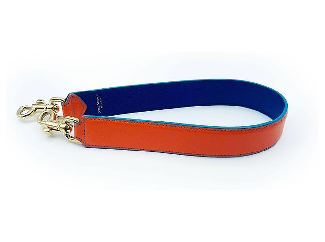 Dolce & Gabbana Dolce e Gabbana Cinturino arancione neon e blu - vista 5