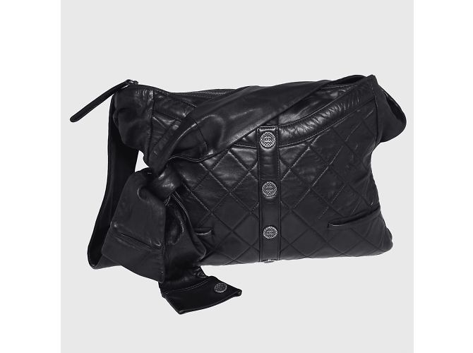 Girl Borsa Chanel da ragazza trapuntata nera Nero - vista 2