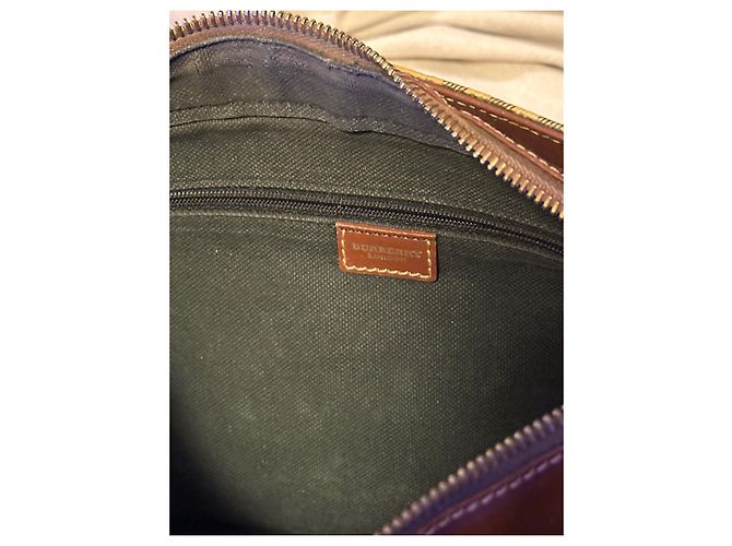 Burberry spalla caramello ref.80062 Monogramma - vista 2