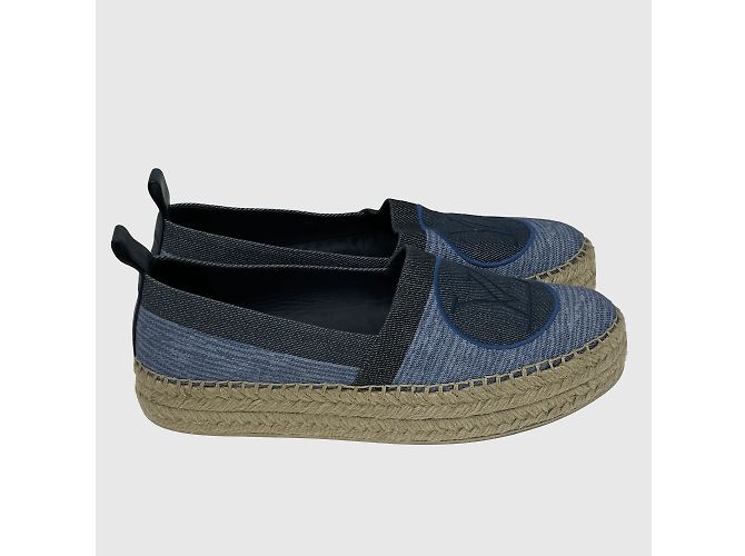 Louis Vuitton Blue Shore Postkarten-Espadrilles Blau - Ansicht 5