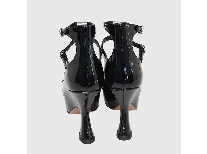 Décolleté con plateau Aime Dior nere - vista 3