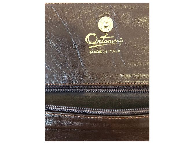Pochette in pelle vintage Marrone - vista 6