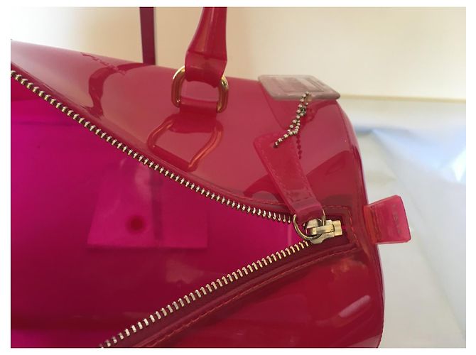 Borsa Candy Furla realizzata in Italia Fuschia - vista 11