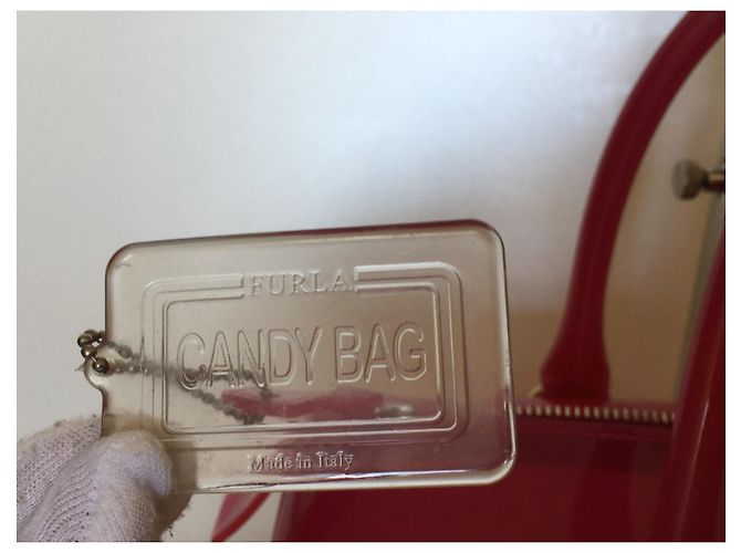 Borsa Candy Furla realizzata in Italia Fuschia - vista 4