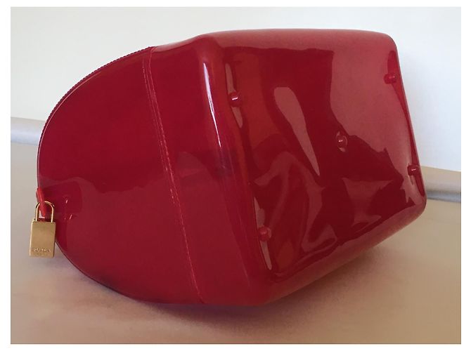 Borsa Candy Furla realizzata in Italia Fuschia - vista 9