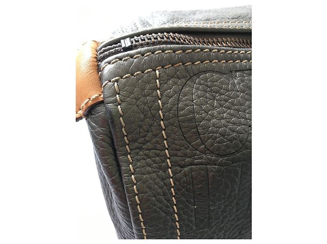 Borsa Carolina Herrera Grigio scuro Pelliccia Grigio antracite - vista 4