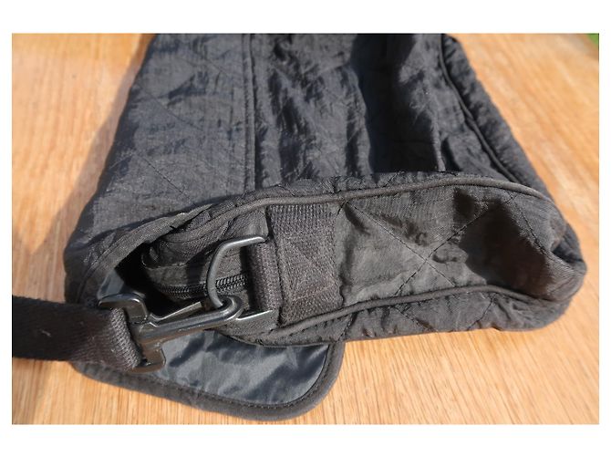 Bolsa Sonia Rykiel em tecido acolchoado preto - vista 3