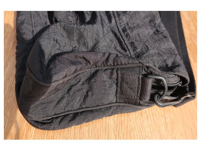 Bolsa Sonia Rykiel em tecido acolchoado preto - vista 6