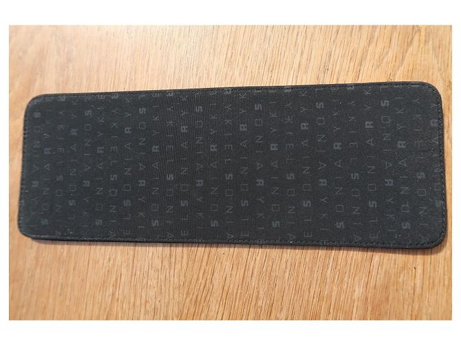 Sonia Rykiel Einkaufstasche aus schwarzem Monogramm Stoff - Ansicht 8