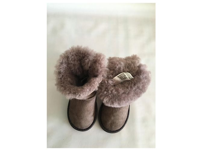 Ugg Bailey Bow II, Botte Classique Taille Enfant 22,5 Marron clair - vue 7