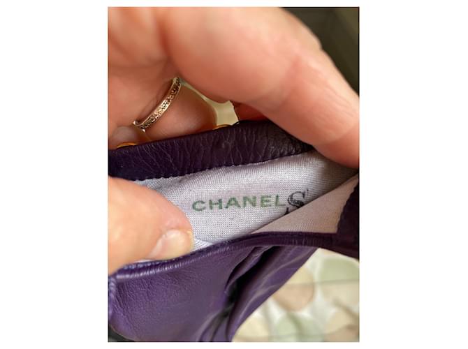 Chanel Luvas Roxo - vista 4