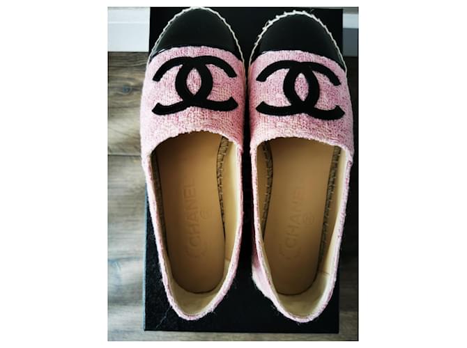 Chanel Tweed Espadrilles Pink - Ansicht 2