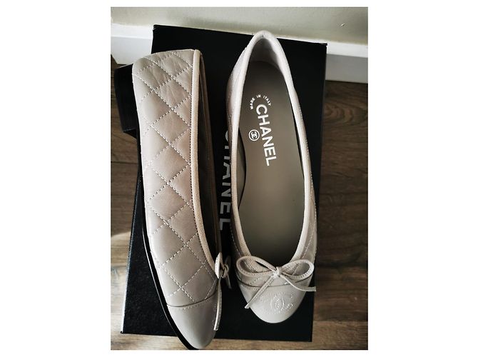 bailarinas chanel Gris - vista 4