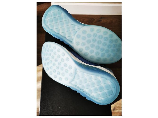 Sneakers Chanel blu - vista 2