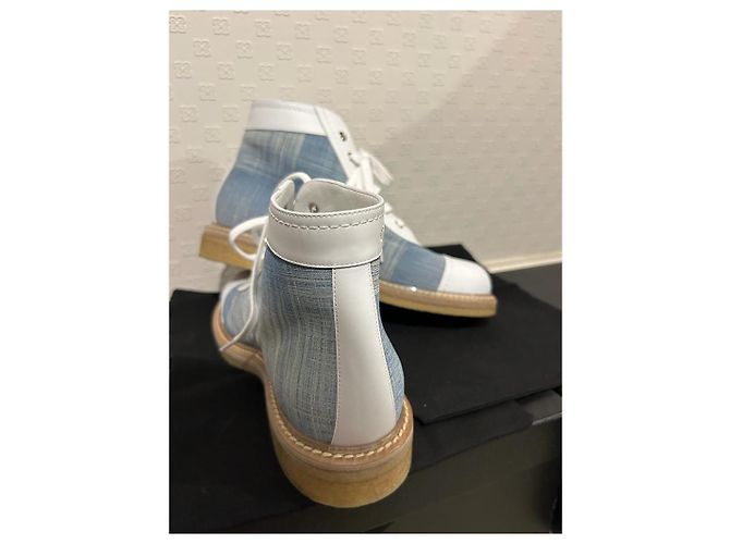 Stivaletti Chanel Blu - vista 2