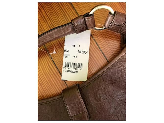 Borsa a mano Givenchy Obsedia in pelle marrone Marrone scuro - vista 6