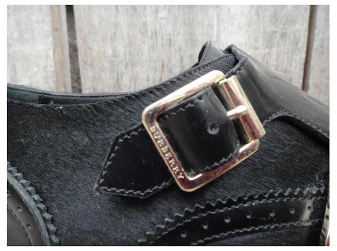 scarpe Monk Burberry p 40 Nero - vista 2