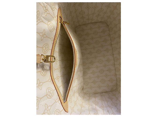 Louis Vuitton Neverfull MM Damier Azur Canvas nautico 2023 Blu - vista 17