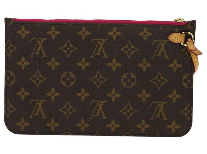 LOUIS VUITTON Monogram Neverfull MM Pouch Accessory Pouch LV Auth 39922 - view 3