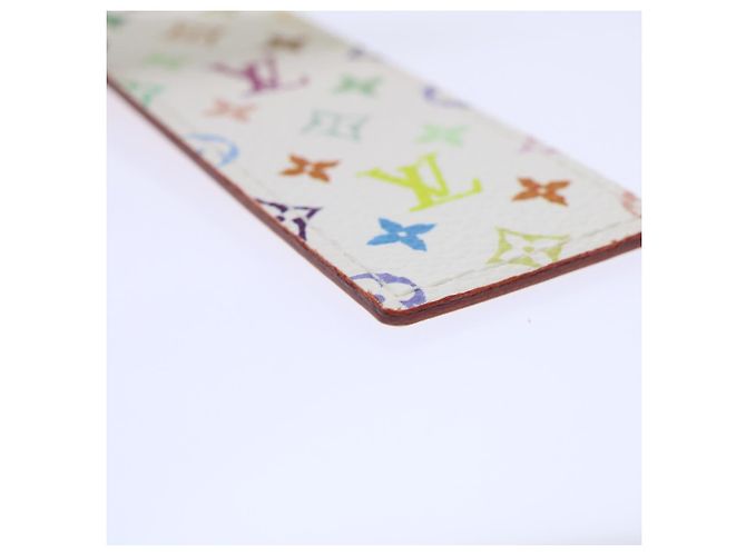 LOUIS VUITTON Monogram Multicolor Mark Page Kadu Bookmark M99196 LV Auth 51099 White - view 14