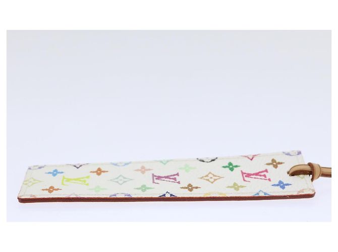 LOUIS VUITTON Monogram Multicolor Mark Page Kadu Bookmark M99196 LV Auth 51099 White - view 3