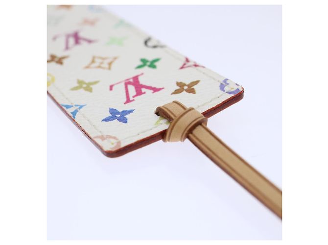 LOUIS VUITTON Monogram Multicolor Mark Page Kadu Bookmark M99196 LV Auth 51099 White - view 5